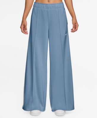 Women's Sportswear Mid-Rise Wide-Leg Track Pants