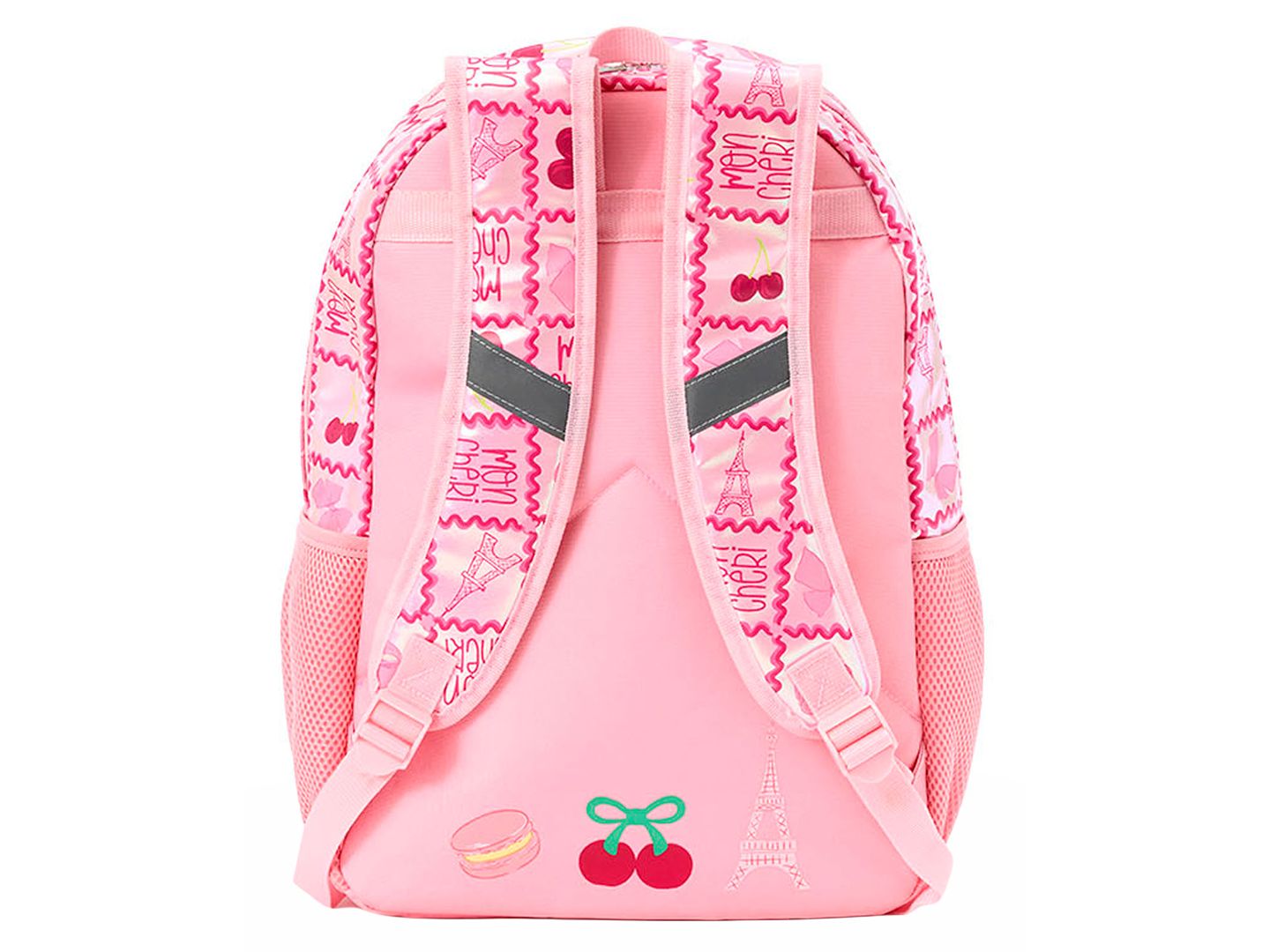 Сумки Rainbow Sugar Backpack, Calculator and Strawberry Shaped Lunch Box, 3-Piece Set для девочек, цвет: Розовый / Красный — фото 6