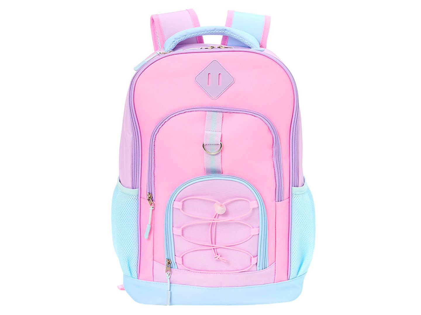 Сумки Rainbow Sugar Backpack and Lunch Box, 2-Piece Set для девочек, цвет: Розовый / Синий — фото 2