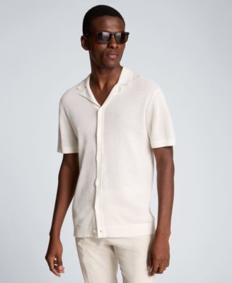 Men's Sport Assorted Plain Classic Camp Shirt