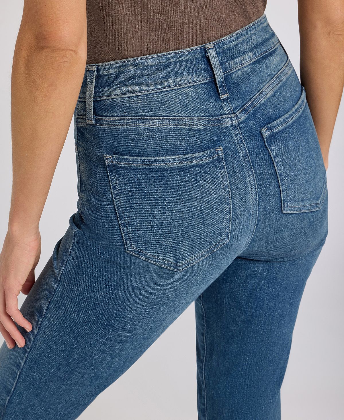 NYDJ Women's High-Rise Marilyn Straight Ankle Jeans view 4 — MAYCSS fashion products