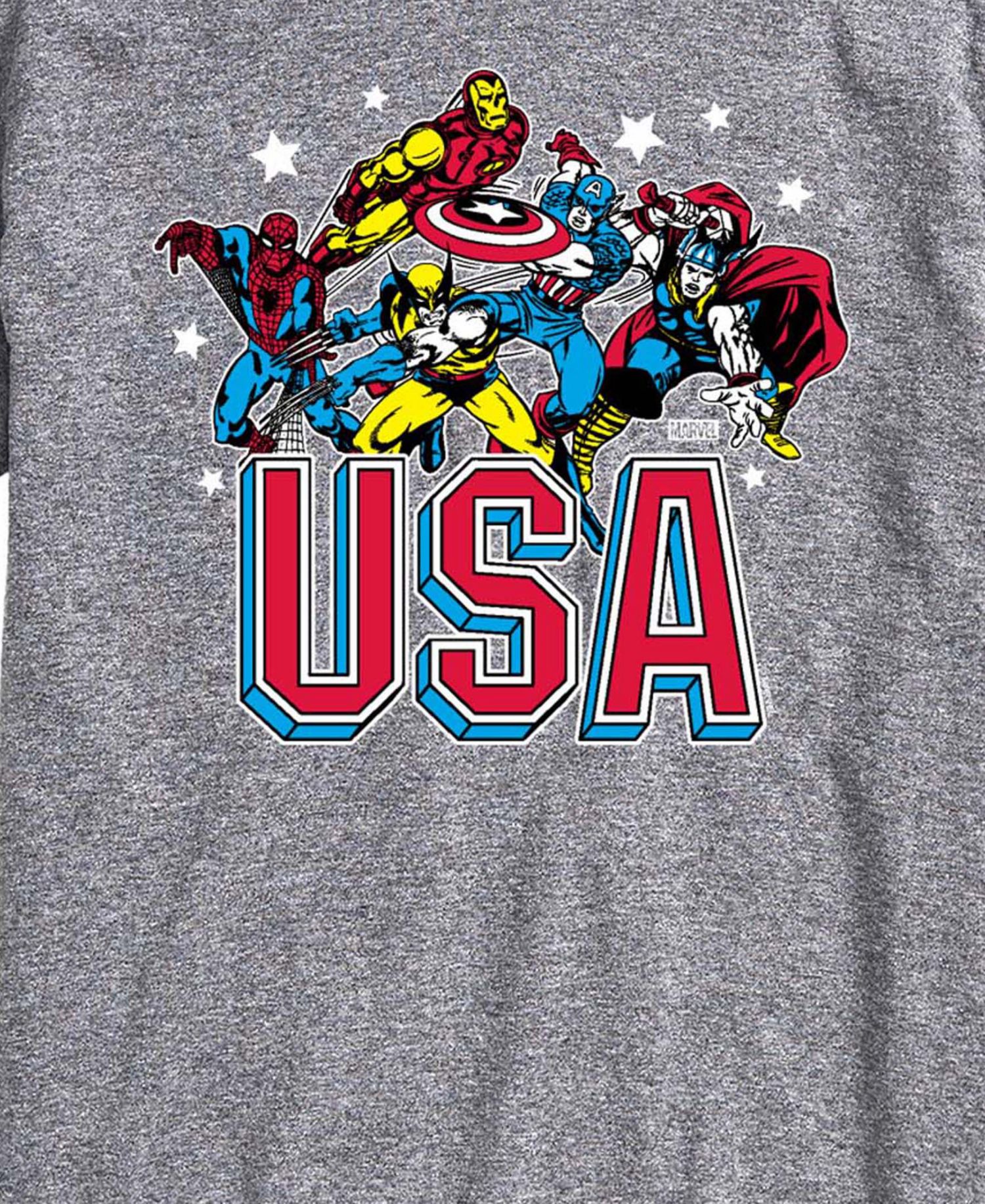 Men's Marvel USA Short-Sleeve Graphic T-Shirt
