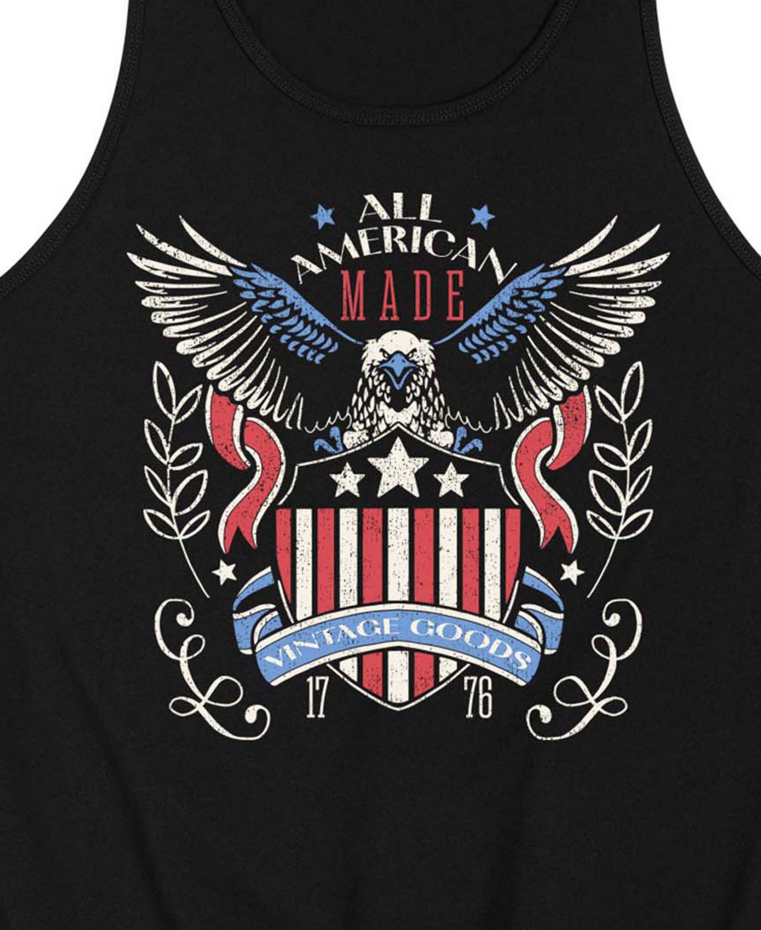 Men's All American Vintage Goods Sleeveless Graphic Tank Top