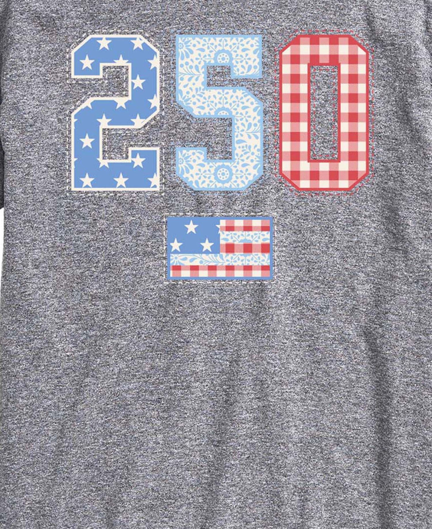Men's 250 Americana Quilt Short-Sleeve Graphic T-Shirt