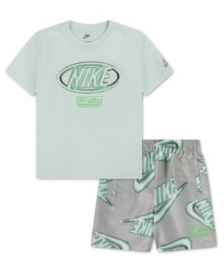Boys' 4-7 Short-Sleeve T-Shirt and Shorts, 2-Piece Set