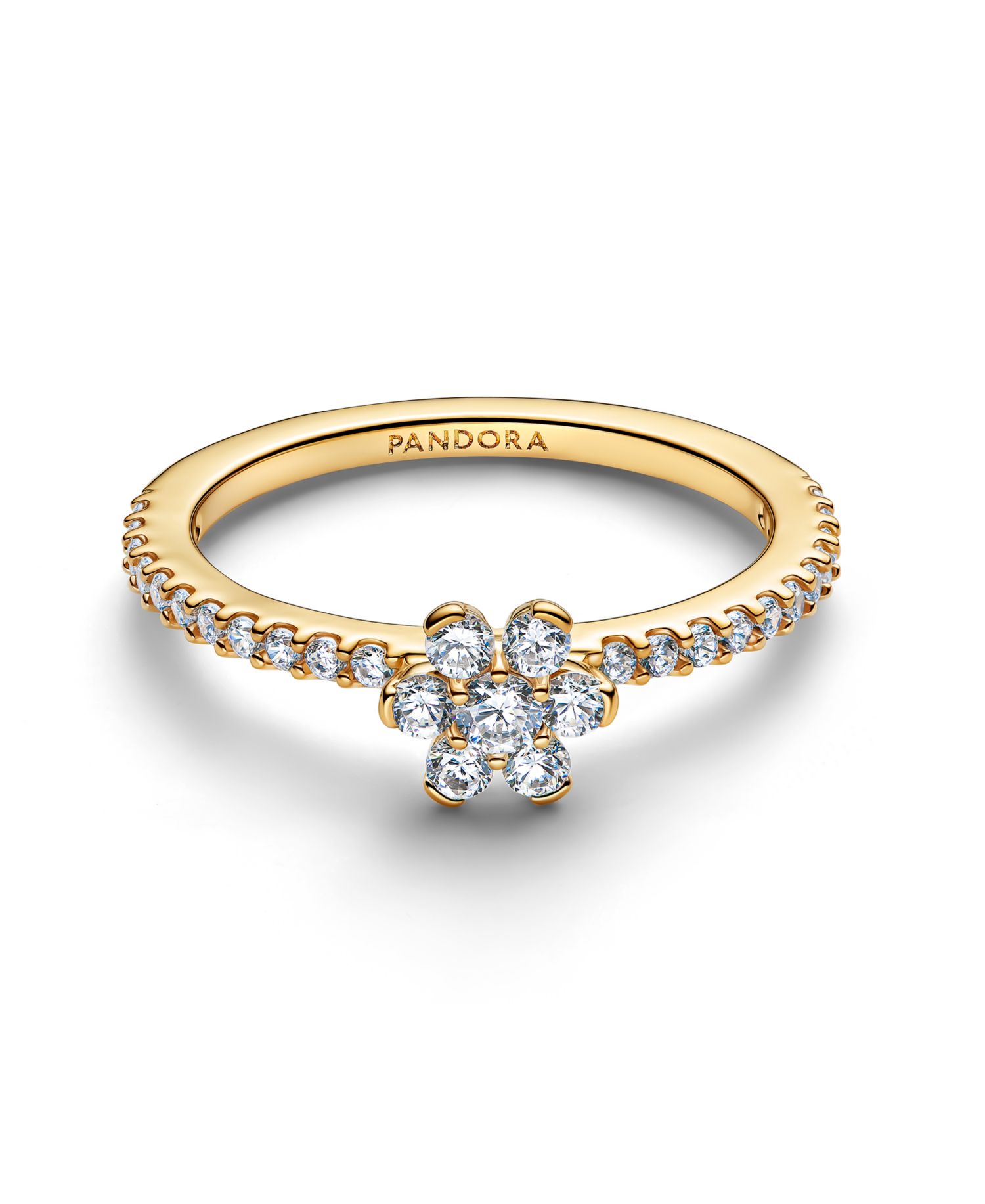 Sparkling Flower Ring