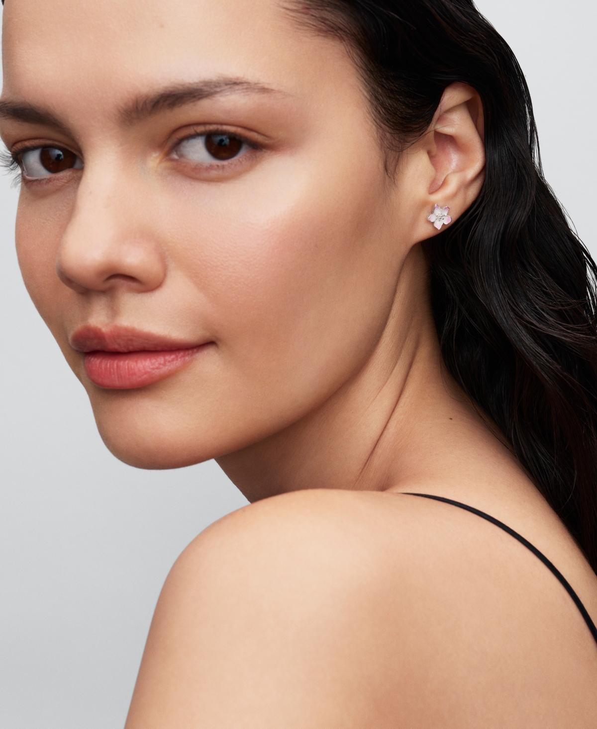 Pandora Cherry Blossom Stud Earrings