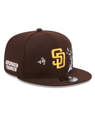 Men's Brown San Diego Padres Looney Tunes Bugs Bunny 9FIFTY Snapback Hat