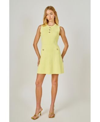 Women's Yellow Mini Dresses | Macy's