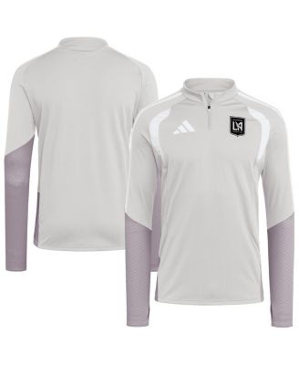 Men's Silver LAFC 2026 Tiro Competition Quarter-Zip Training Sweatshirt