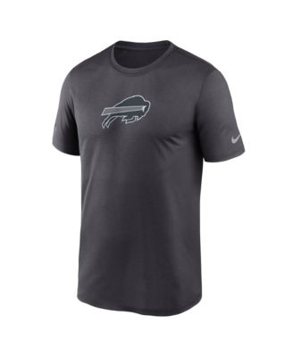 Men's Anthracite Buffalo Bills Sideline Lead The Charge Legend Dri-FIT T-Shirt