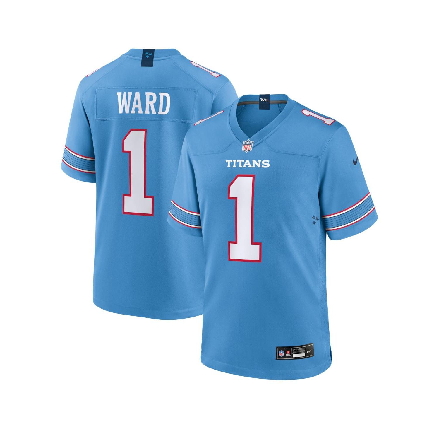 Men's Cameron Ward Tennessee Titans Game Jersey