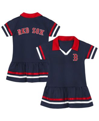 Preschool Navy Boston Red Sox Big League Hit Dress