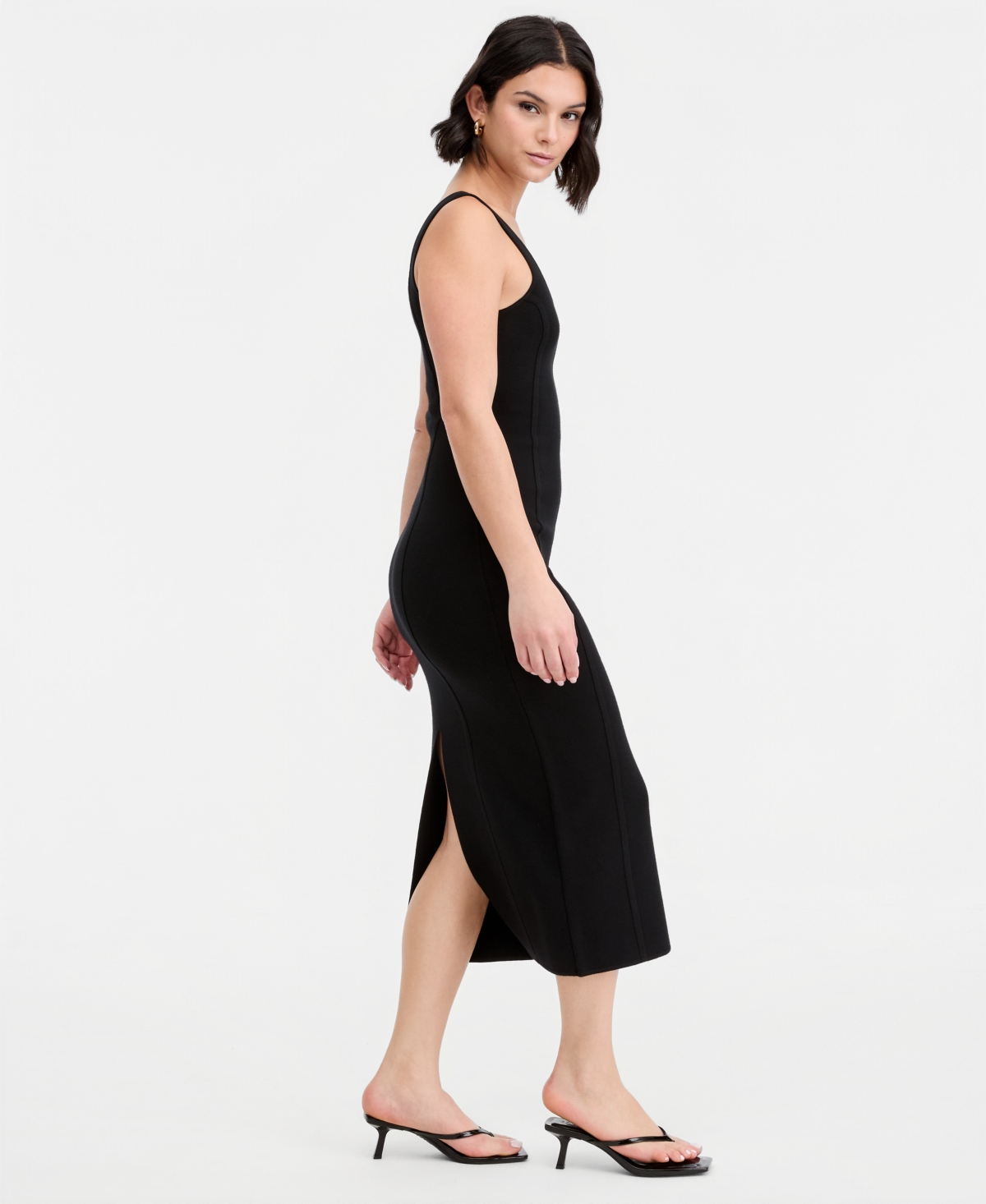 Bar Iii Women's Sleeveless Bodycon Sweater Knit Dress, Macy's Exclusive