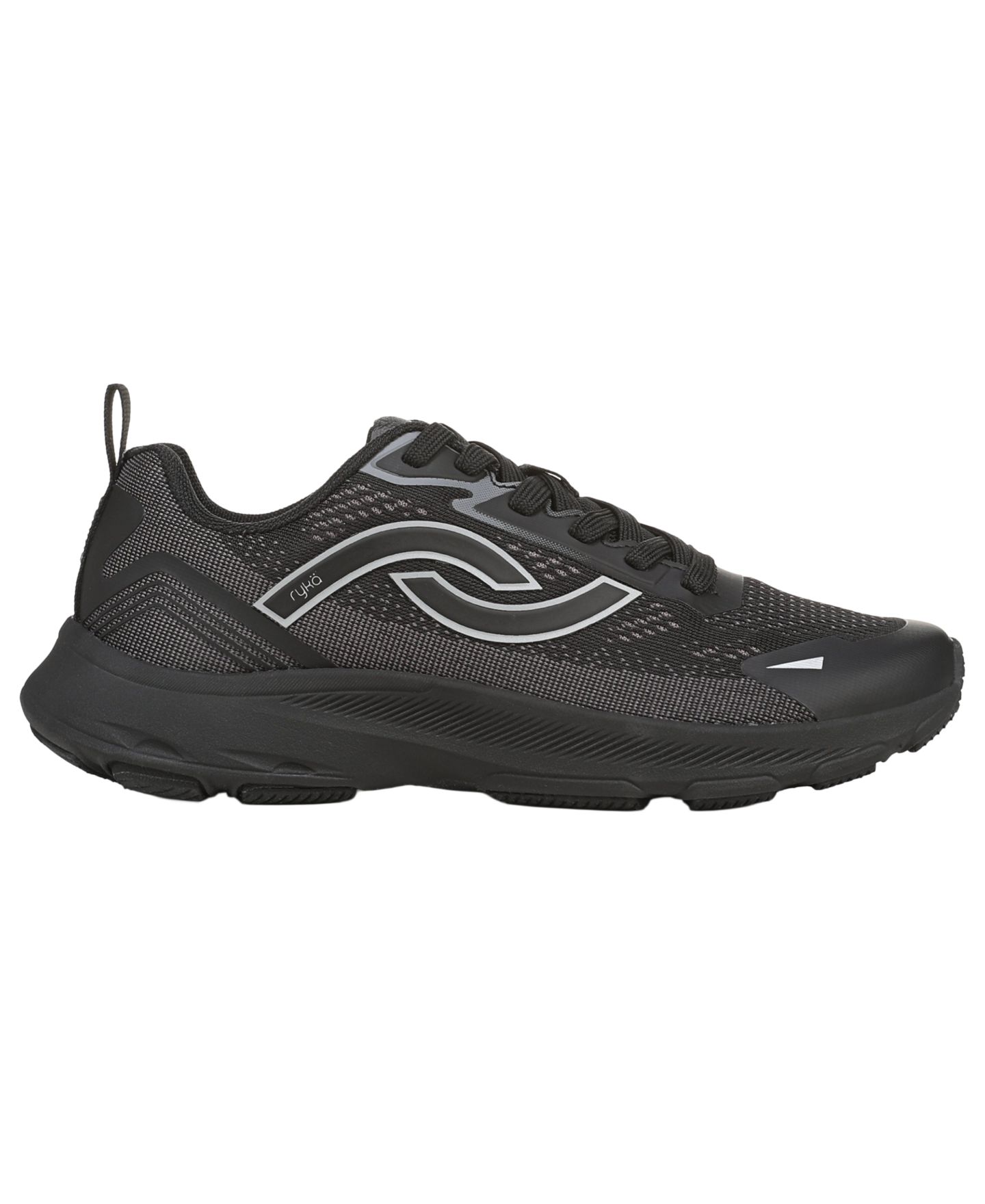 Женские кроссовки Ryka Devine Walking Lace-Up, цвет: Чёрный сетчатый — фото 2