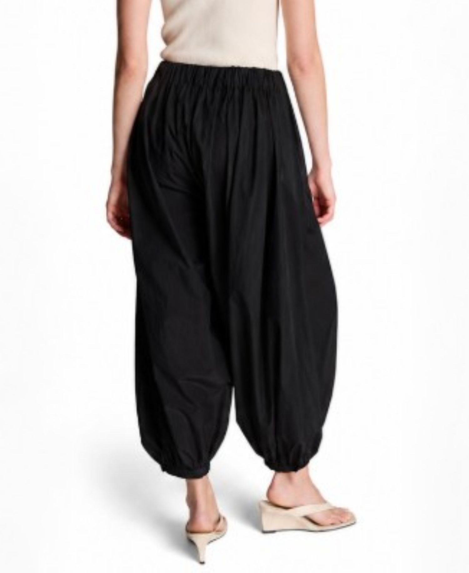 Women's Pull-On Bubble Leg Pants