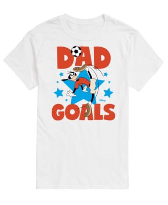 Men's Disney Goofy Dad Goals Short-Sleeve Graphic T-Shirt