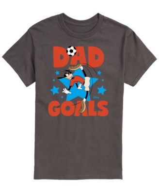 Men's Disney Goofy Dad Goals Short-Sleeve Graphic T-Shirt