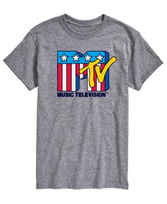Men's MTV USA Flag Short-Sleeve Graphic T-Shirt
