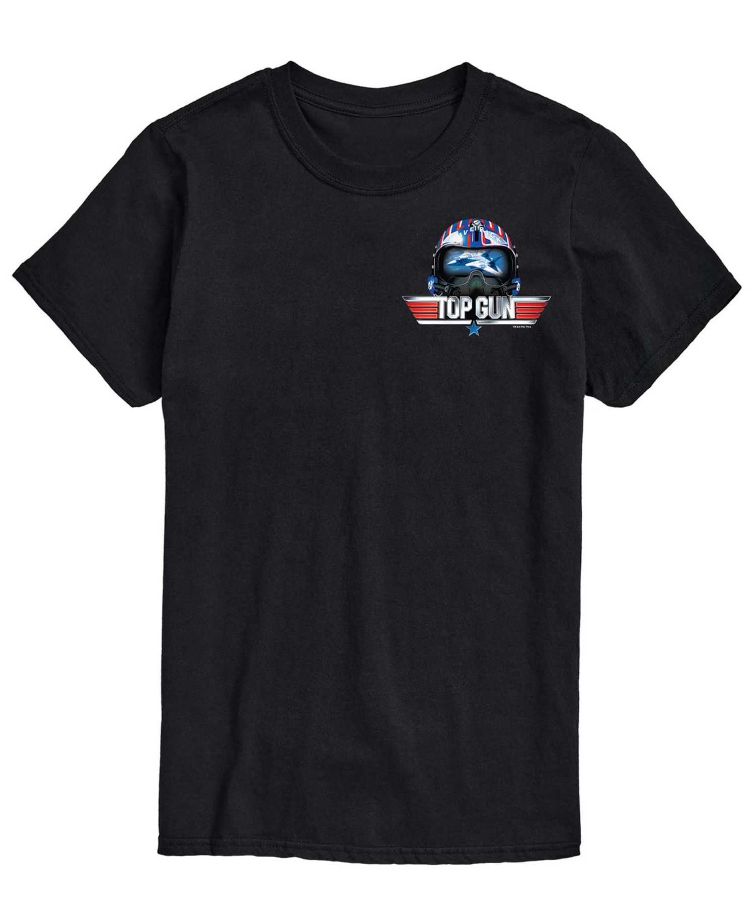 Men's Top Gun Maverick Helmet Graphic T-Shirt