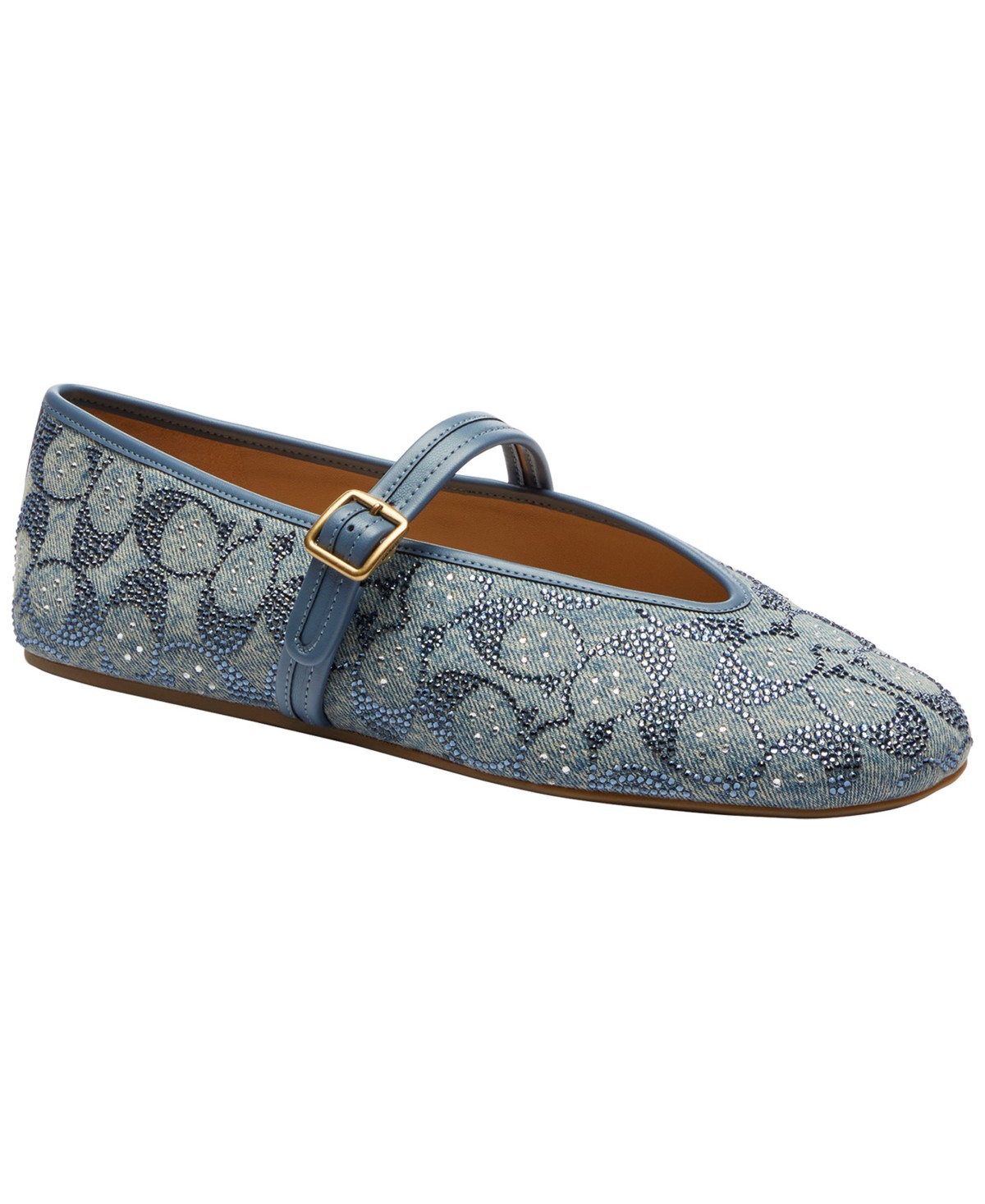 Обувь COACH Women's Sculpted C Soft Mary Jane Flats — фото 1