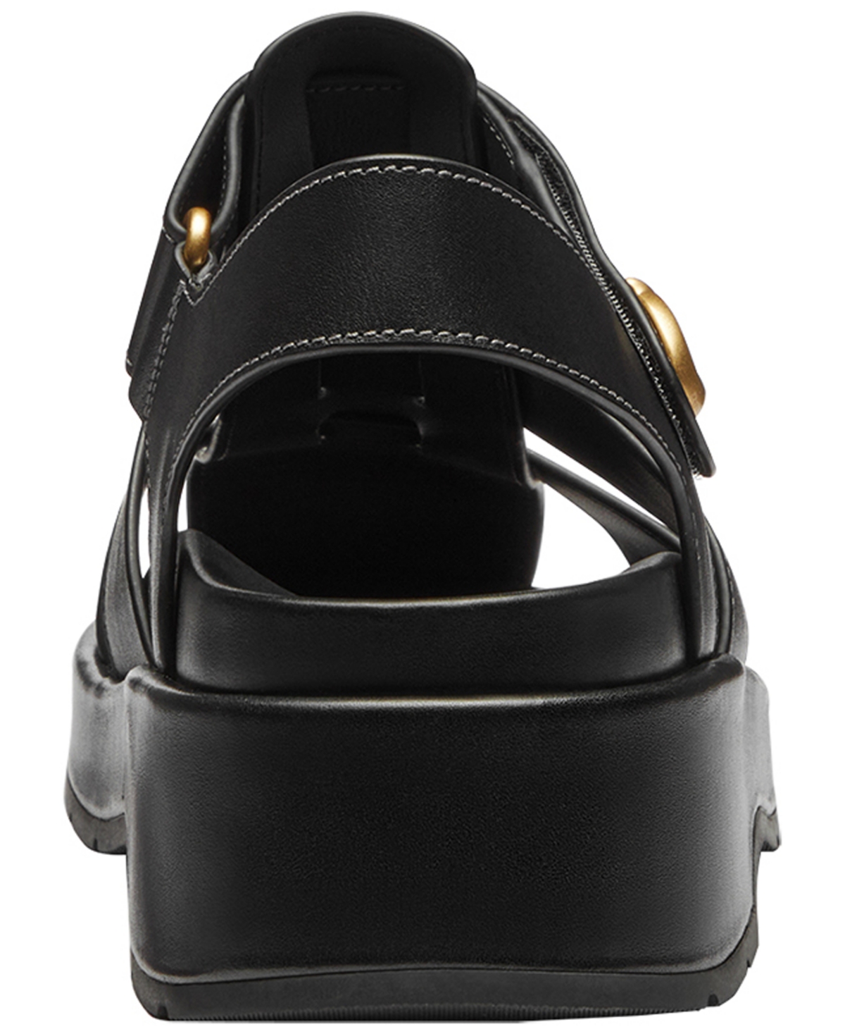 Coach Women's Sculpted C Fisherman Round Toe Sandals