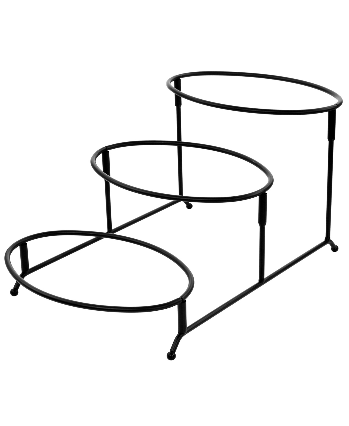 Elama 3-Tiered Oval Plate Server