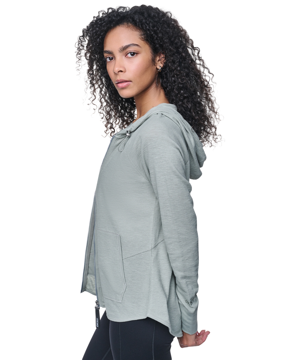 Dkny Women's Sport Zip-Front Hoodie Jacket