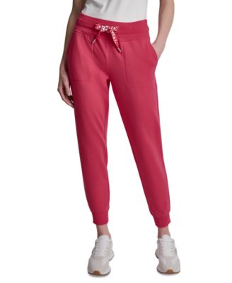 Women's Logo-Drawstring High-Rise Joggers 