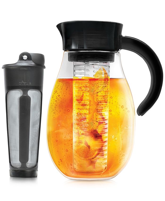Primula 2.7-qt Tritan Pitcher with Fruit Infusion & Cold Brew Inserts