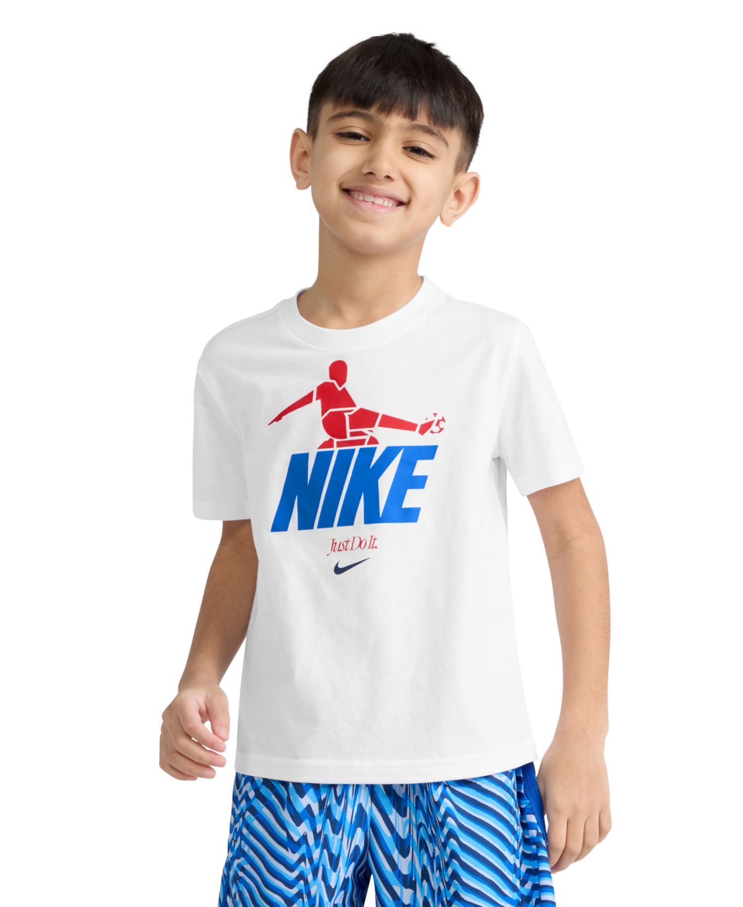Boys' 2T-7 Bicycle Kick Short-Sleeve T-Shirt
