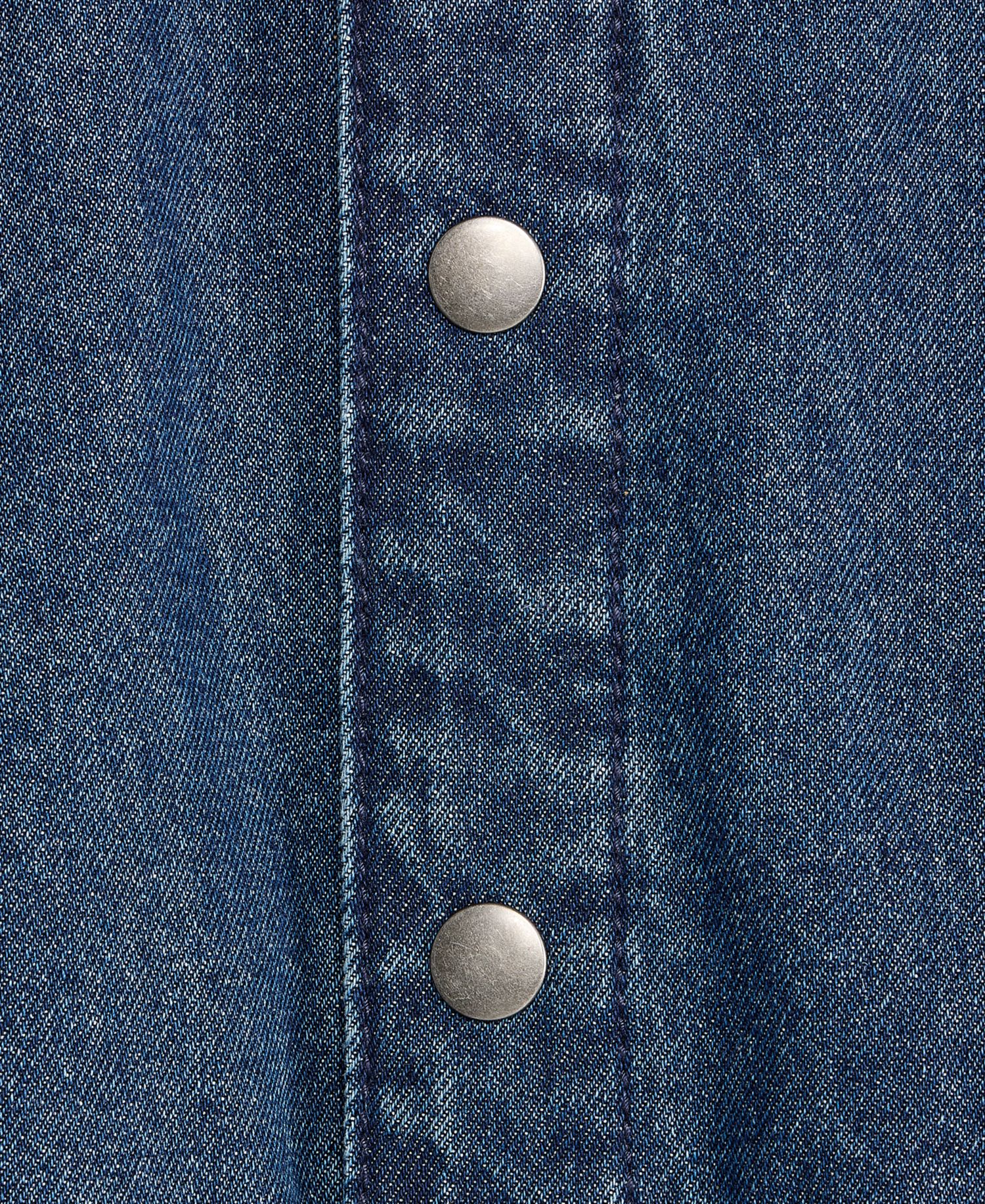 Boys' XS-XL Cotton Denim Varsity Jacket