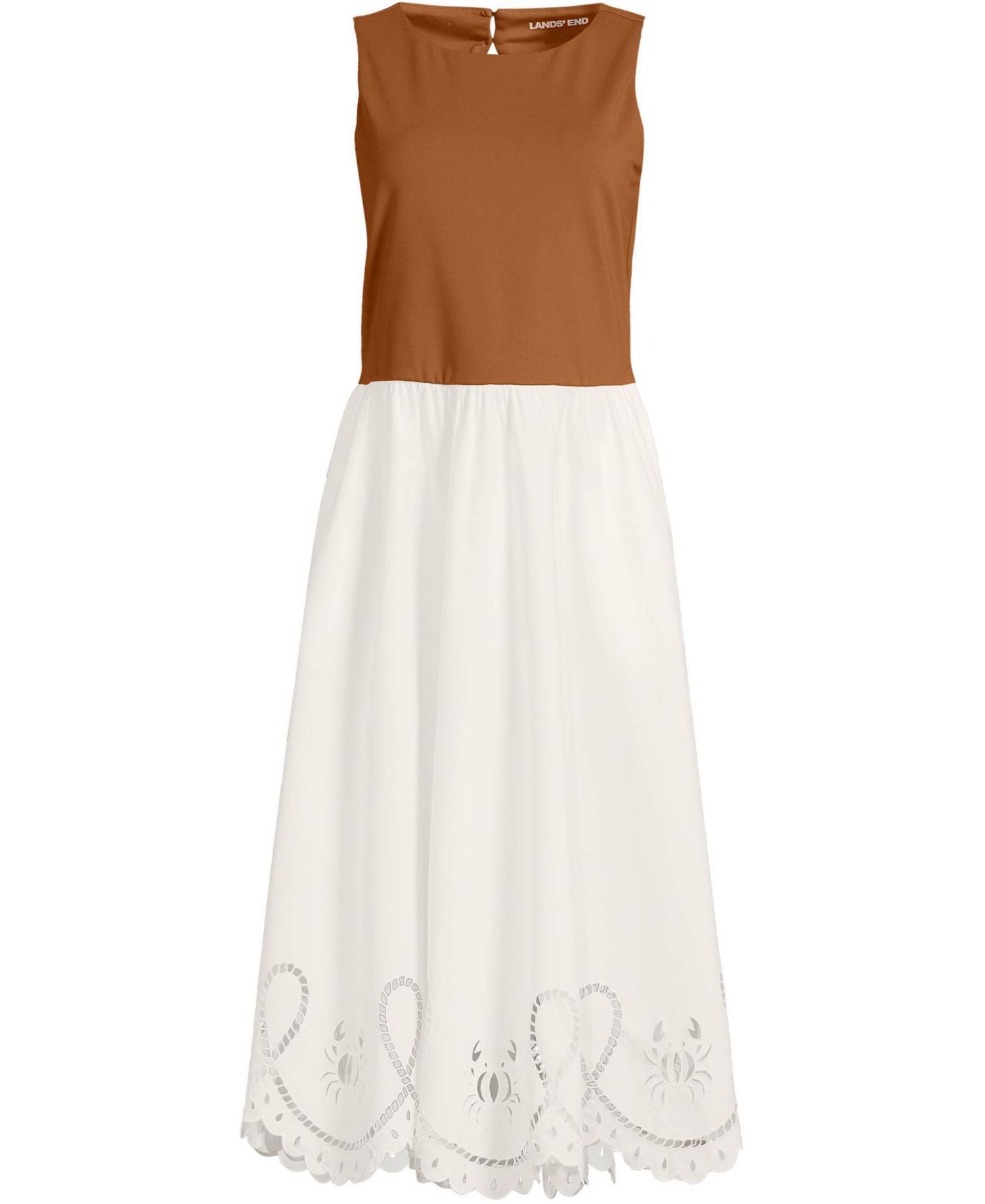 Women's Embroidered Duet Midi Dress