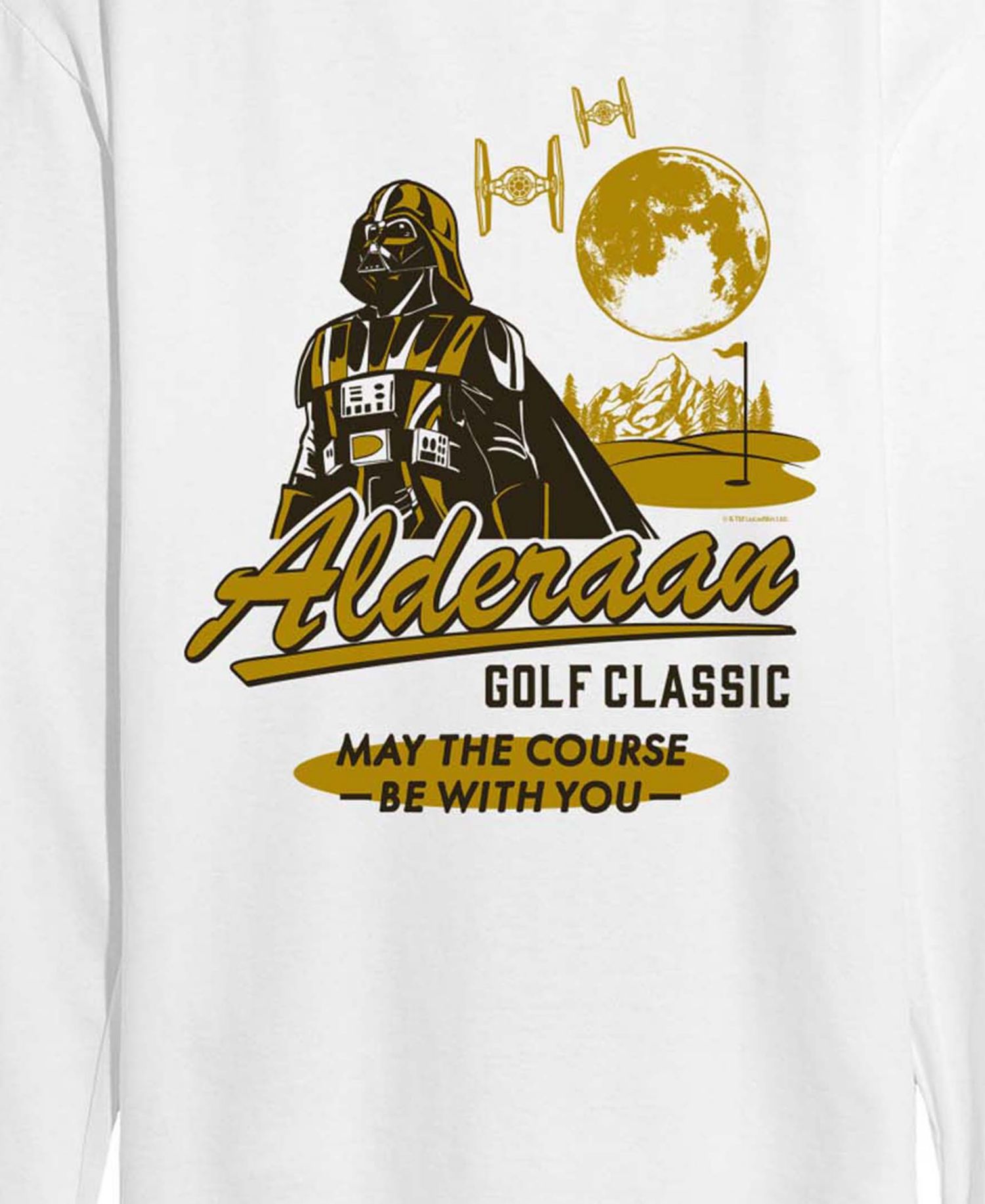 Men's Alderaan Golf Classic Long-Sleeve Graphic T-Shirt