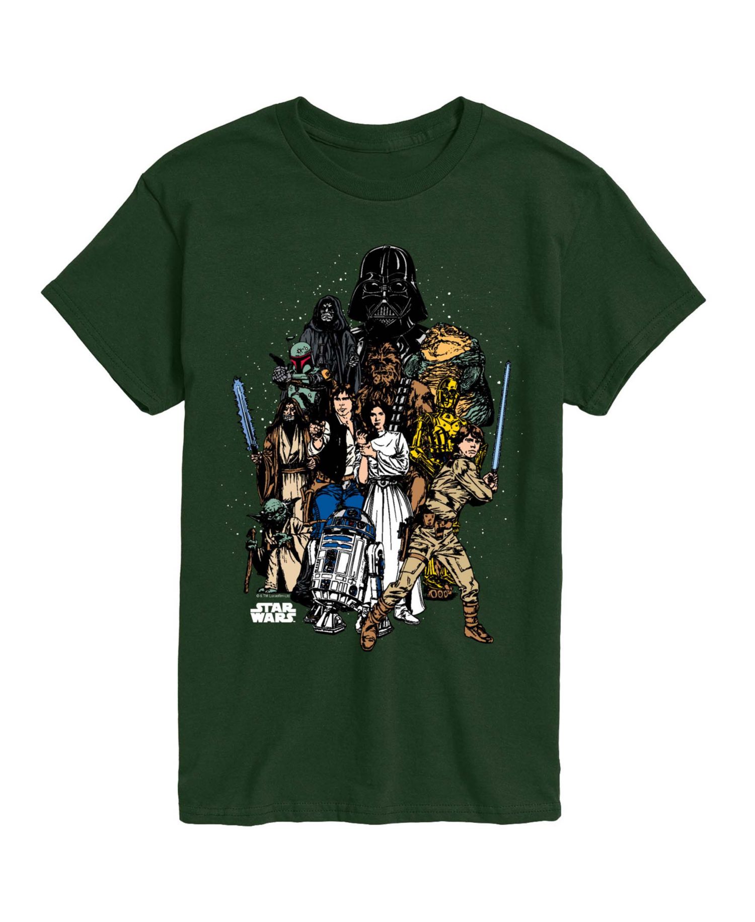 Men's Character Collage Short-Sleeve Graphic T-Shirt