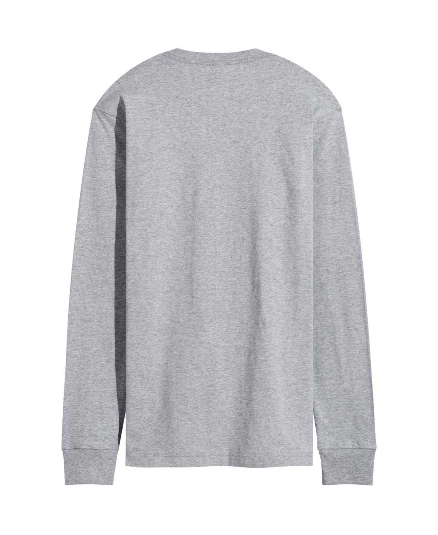 Мужская футболка AIRWAVES Dark Side Pancake House Long-Sleeve Graphic, цвет: Меланжевый — фото 2
