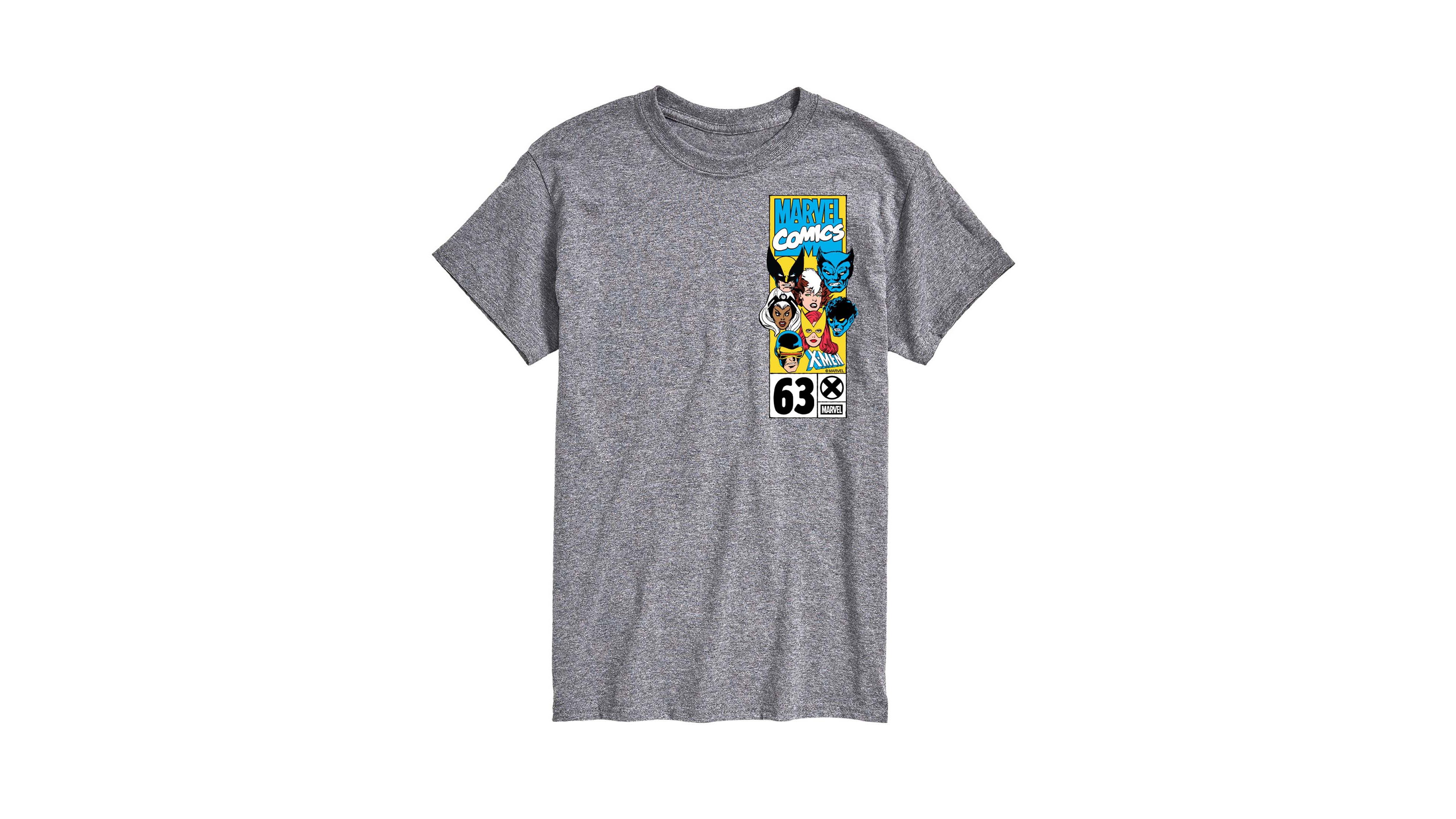 Airwaves Men's X-Men Marvel Comics Logo Short-Sleeve Graphic T-Shirt