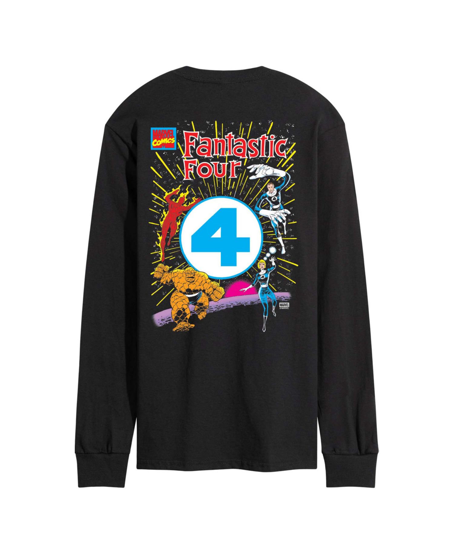 Men's Fantastic Four Marvel Comics Long-Sleeve Graphic T-Shirt