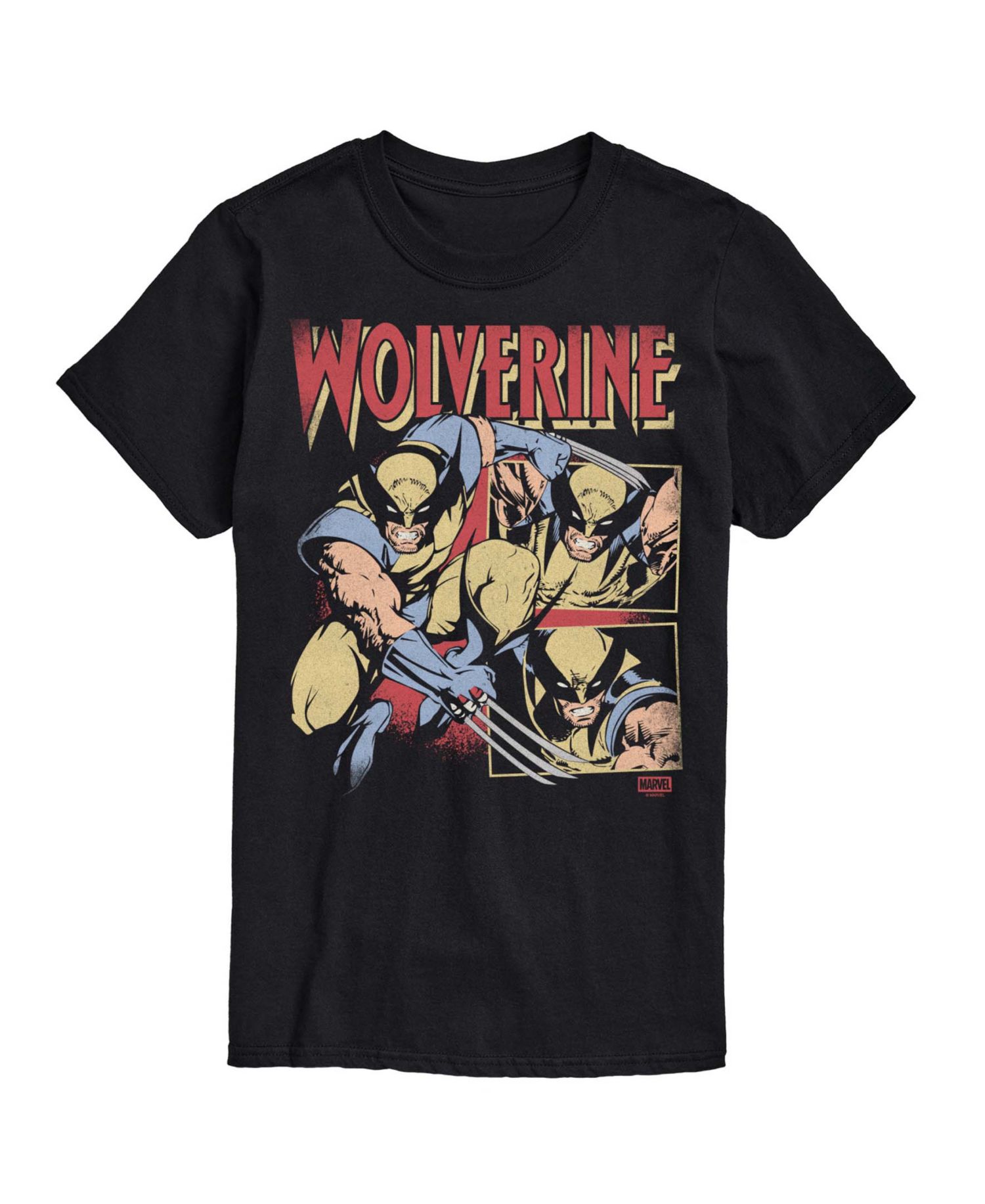 Men's Wolverine Vintage Faded Short-Sleeve Graphic T-Shirt
