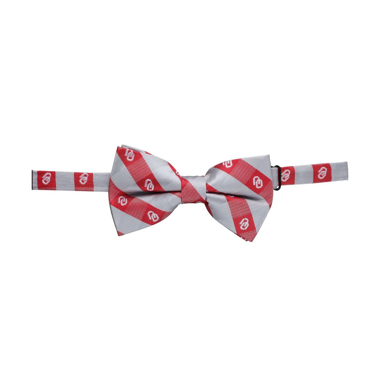 Мужской галстук-бабочка Eagles Wings Oklahoma Sooners Check Bow Tie — фото 1