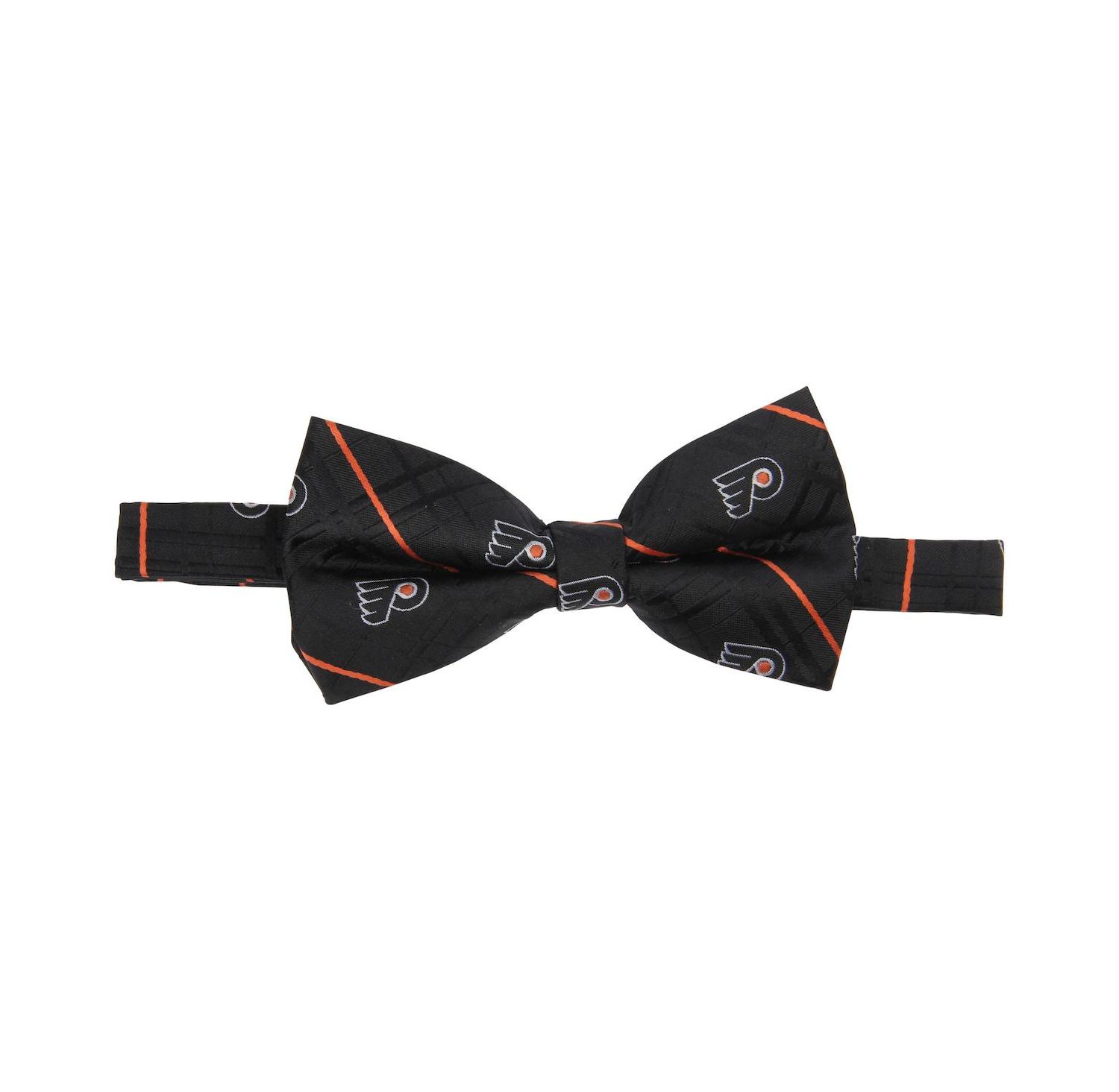 Men's Black Philadelphia Flyers Oxford Bow Tie