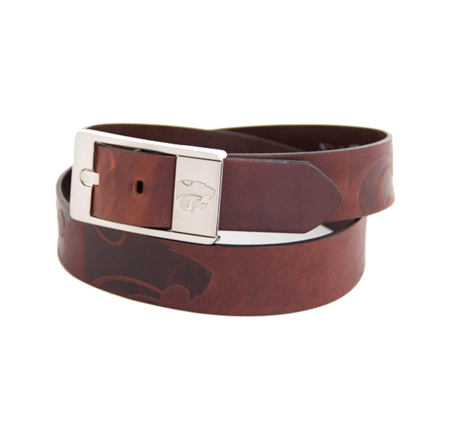 Men's Kansas State Wildcats Brandish Leather Belt