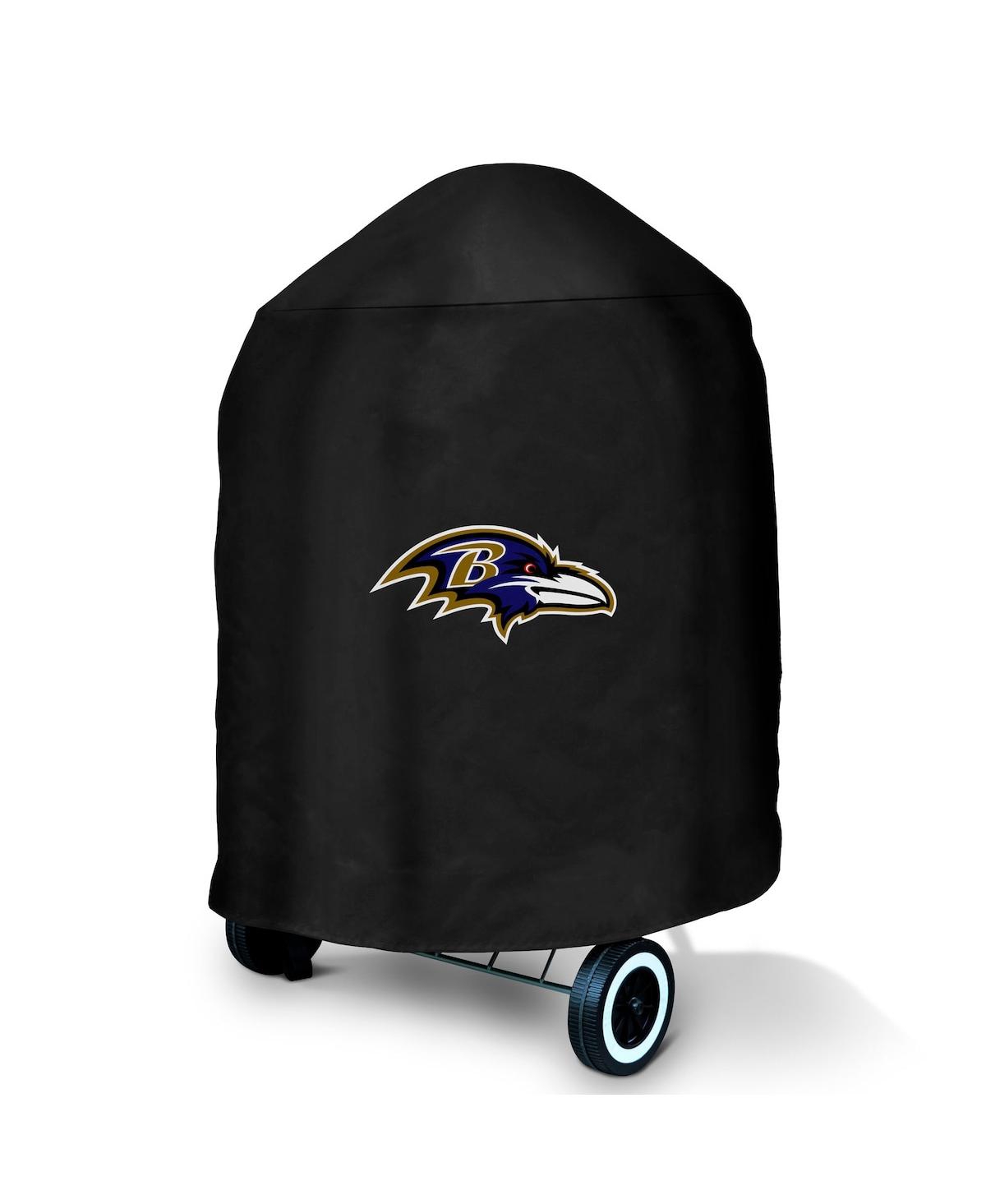 Logo Brands Baltimore Ravens Kettle Grill Cover - Black