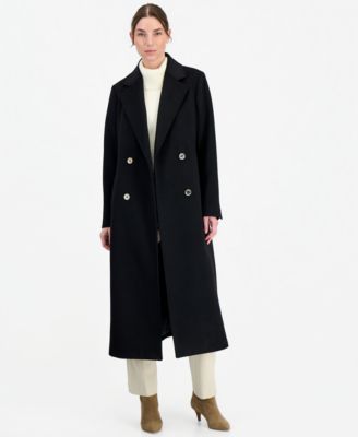 Women's Double-Breasted Maxi Coat