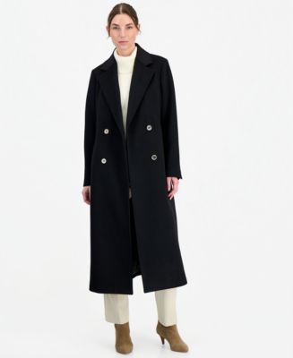 MICHAEL Michael Kors Women's Double-Breasted Maxi Coat - Macy's