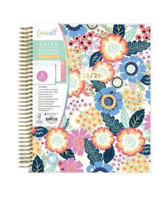 Academic Planner July-June Wirebound Stickers