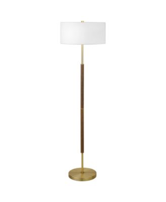 Simone 61" Metal 2-Light Floor Lamp
