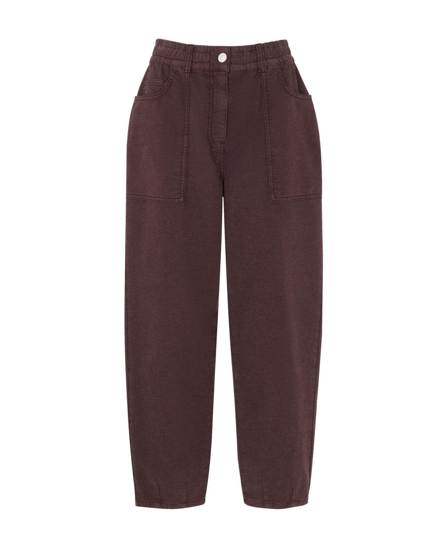 Женские брюки Whistles Tessa Casual, цвет: Коричневый — фото 4