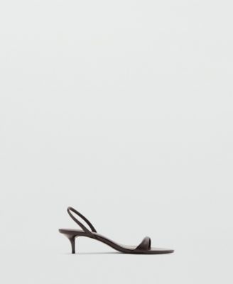 Women's Kitten-Heel Strap Sandals