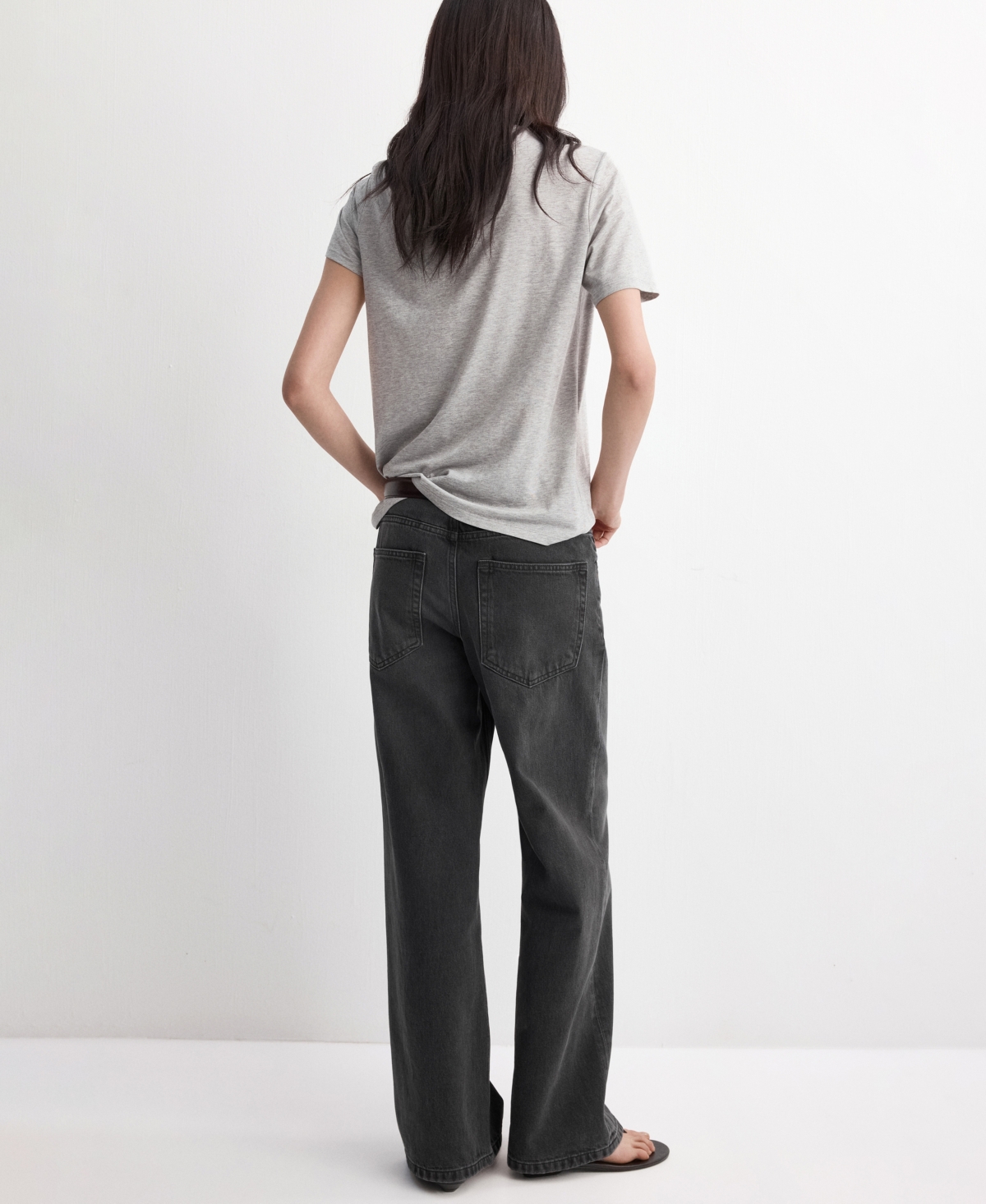 Mango Women's Mid-Rise Straight Jeans